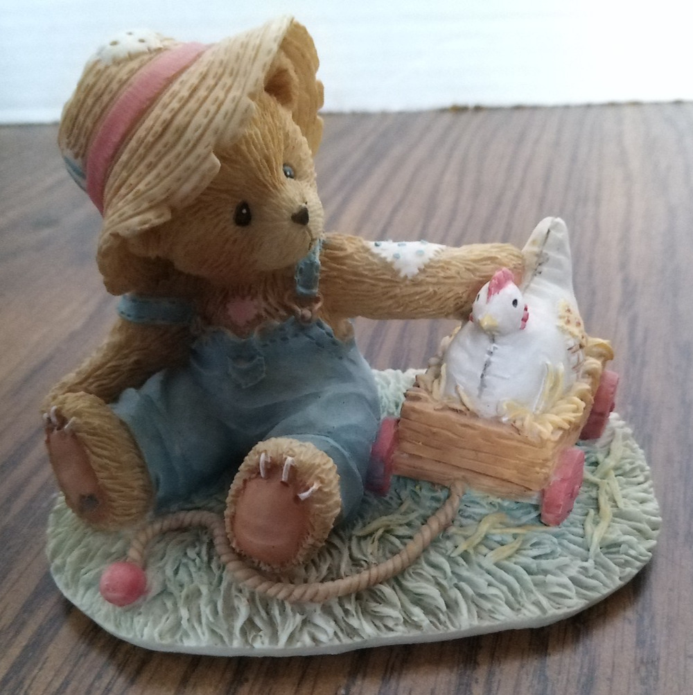Enesco Cherished Teddies Henry Celebrating Spring With You Figure(1993)